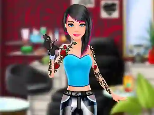 Princess Tattoo Salon — безплатна онлайн игра