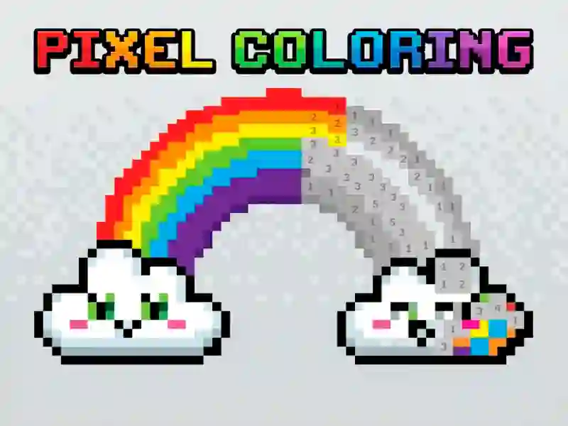 Pixel Coloring — безплатна онлайн игра