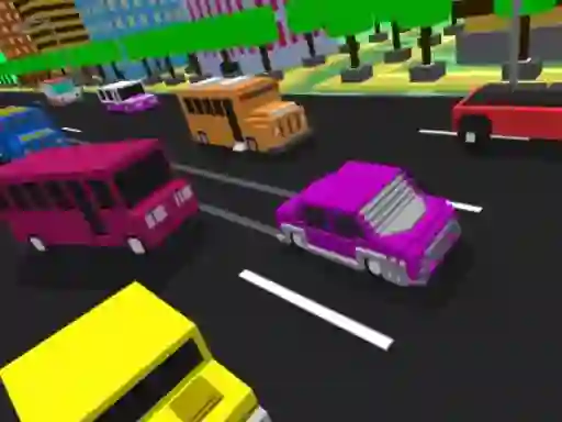 Blocky Highway Racing — безплатна онлайн игра