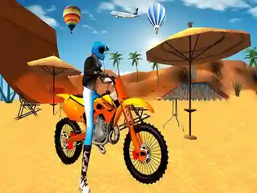 Motocross Beach Game: Bike Stunt Racing — безплатна онлайн игра