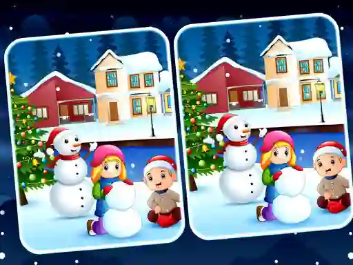 Winter differences — безплатна онлайн игра