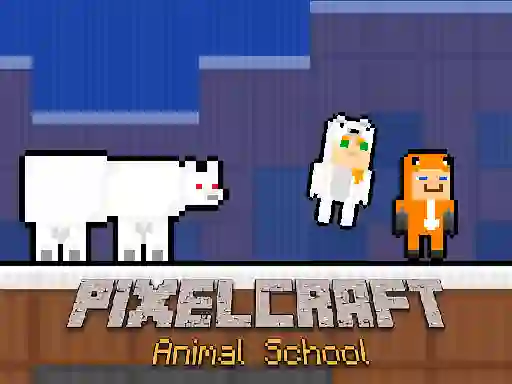 PixelCraft Animal School — безплатна онлайн игра