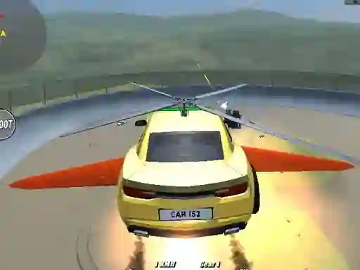 Supra Crash Shooting Fly Cars — безплатна онлайн игра