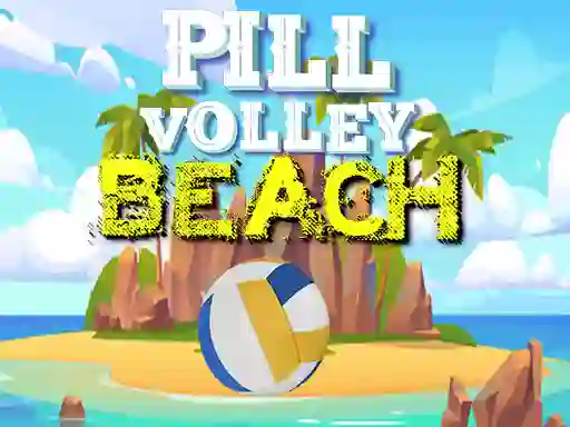 Pill Volley Beach — безплатна онлайн игра
