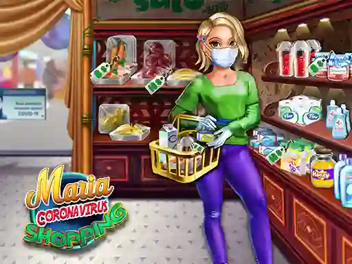Maria Coronavirus Shopping — безплатна онлайн игра