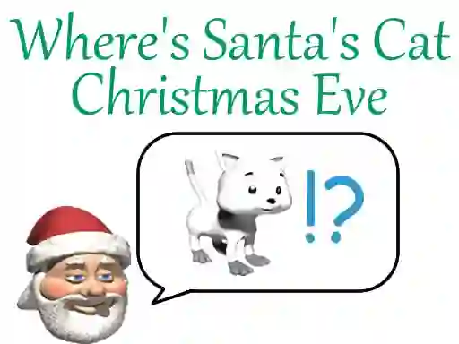 Where's Santa's Cat Christmas Eve — безплатна онлайн игра