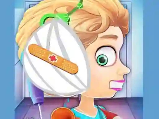 Children's doctor: Treating ears — безплатна онлайн игра