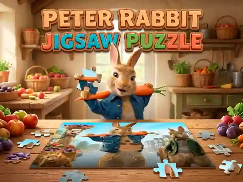 Peter Rabbit Jigsaw Puzzle — безплатна онлайн игра