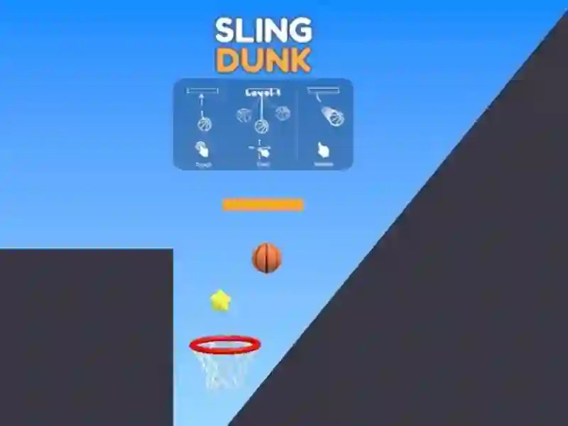 Sling Dunk — безплатна онлайн игра