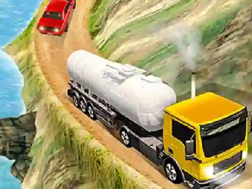 Oil Tanker Transporter Truck — безплатна онлайн игра