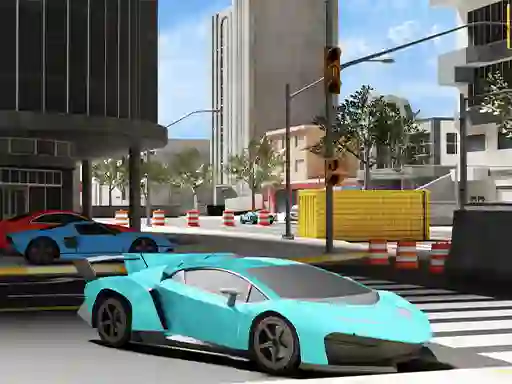 Extreme Car Driving Parking — безплатна онлайн игра