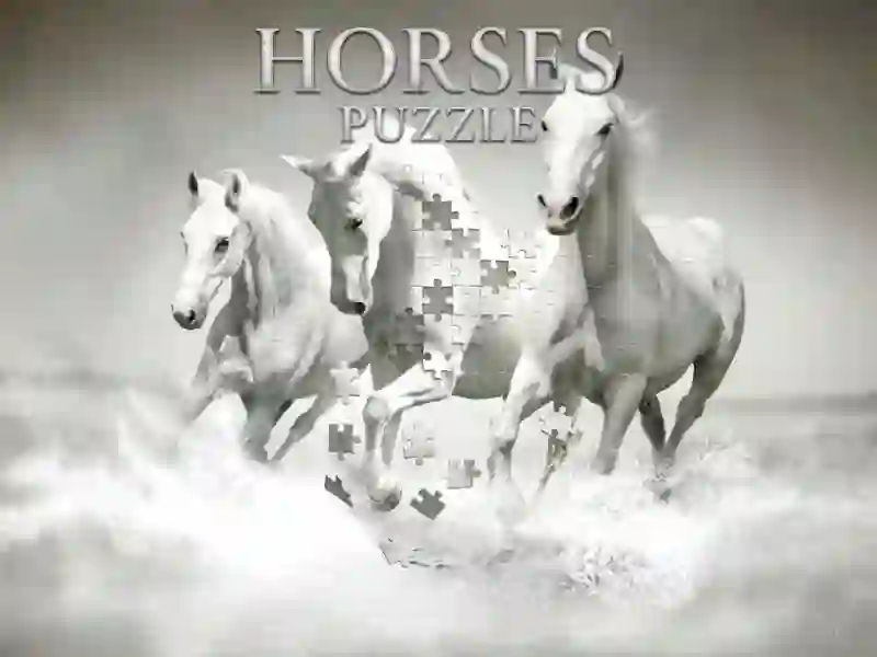 Horses Puzzle — безплатна онлайн игра