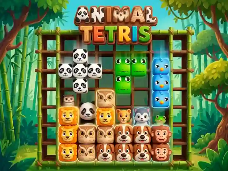 Animal Tetris — безплатна онлайн игра