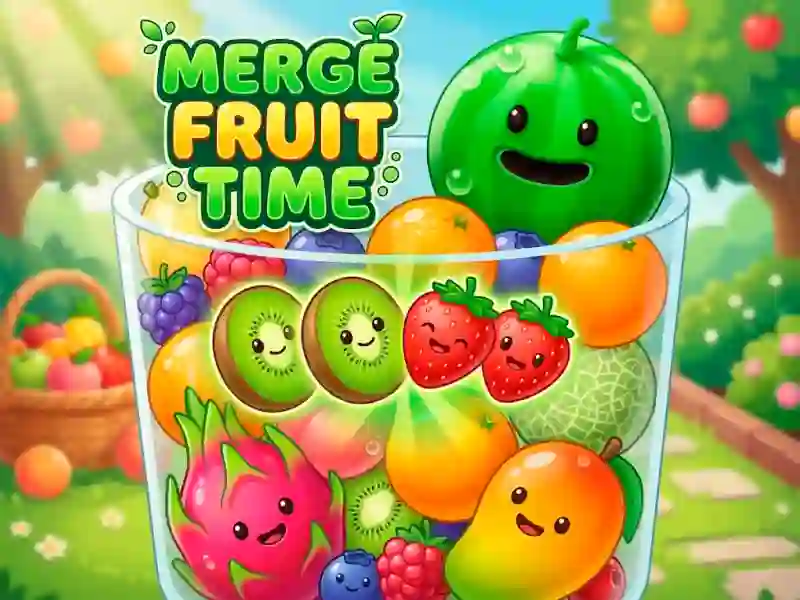 Merge Fruit Time — безплатна онлайн игра