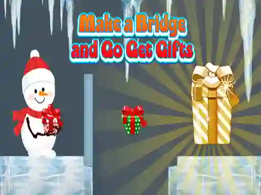 Make a Bridge and Go Get Gifts — безплатна онлайн игра