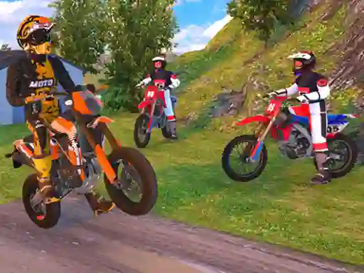 Motocross Driving Simulator — безплатна онлайн игра