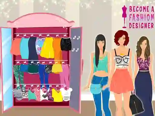 Become a Fashion Designer — безплатна онлайн игра