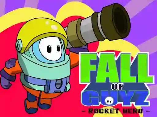 Fall Guys Rocket Hero — безплатна онлайн игра
