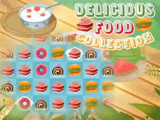Delicious Food Collection — безплатна онлайн игра