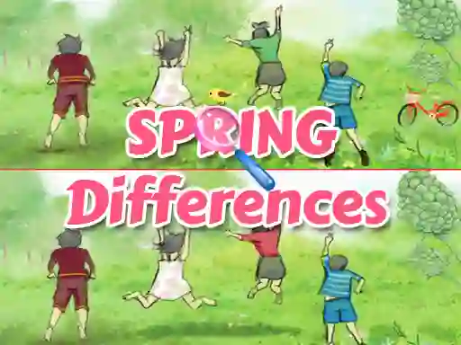 Spring Differences — безплатна онлайн игра