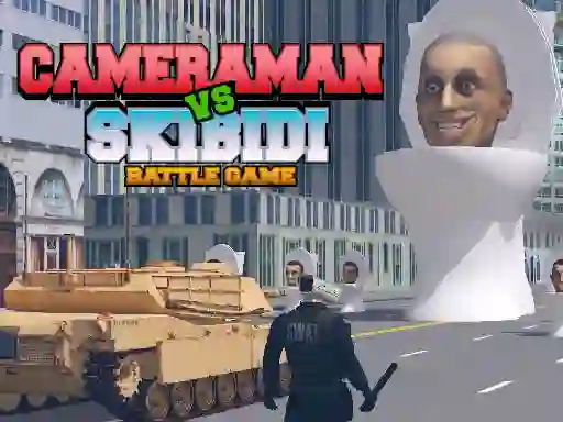 Cameraman vs Skibidi Battle Game — безплатна онлайн игра