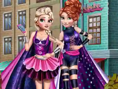 Superhero Spring Princess Dress Up — безплатна онлайн игра