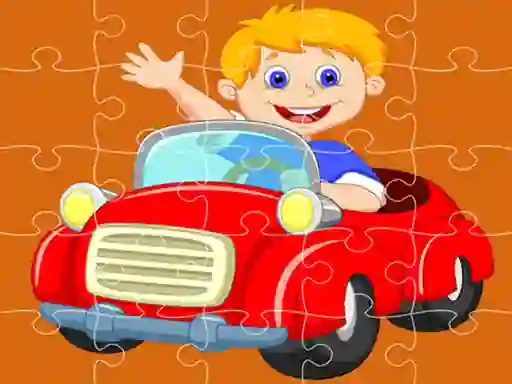 Pedal Cars Jigsaw — безплатна онлайн игра