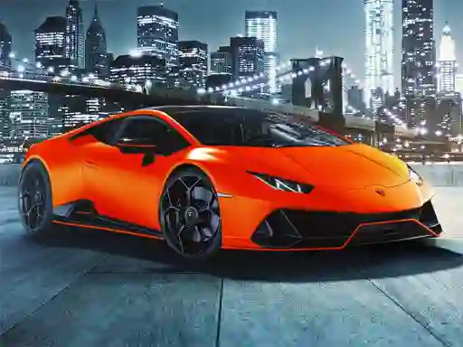 Lamborghini Huracan Evo Puzzle — безплатна онлайн игра