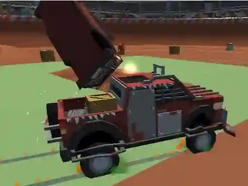Pixel Car Cash Demolition V1 — безплатна онлайн игра