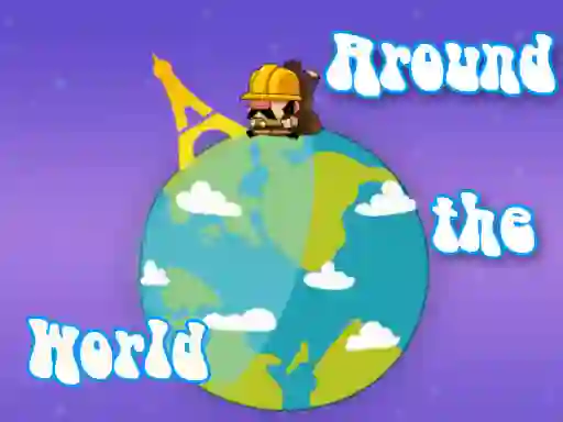 Around The World With Jumping — безплатна онлайн игра