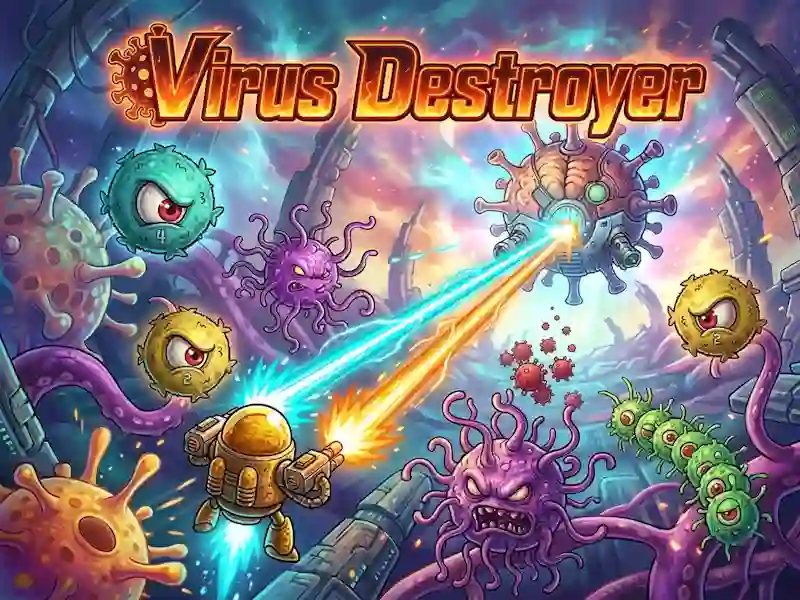 Virus Destroyer — безплатна онлайн игра
