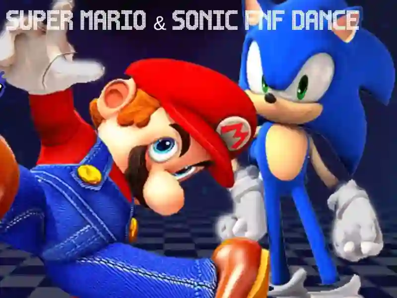 Super Mario & Sonic FNF Dance — безплатна онлайн игра