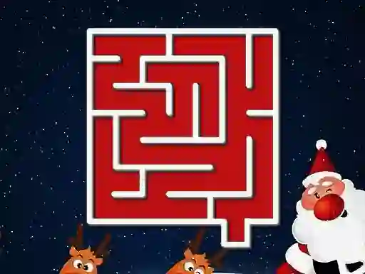 Christmas Maze — безплатна онлайн игра