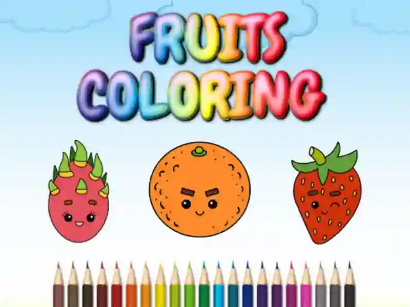 FRUITS COLORING — безплатна онлайн игра