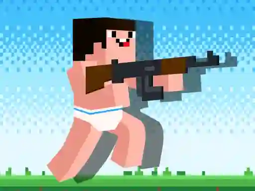 Noob Rush vs Pro Monsters — безплатна онлайн игра
