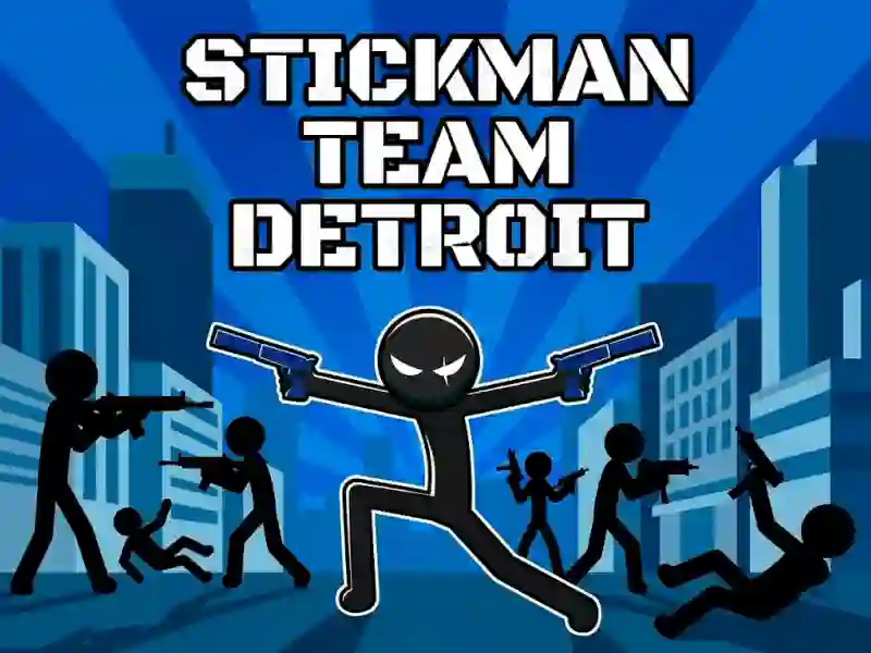 Stickman Team Detroit — безплатна онлайн игра