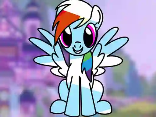 My Little Pony Coloring Book — безплатна онлайн игра