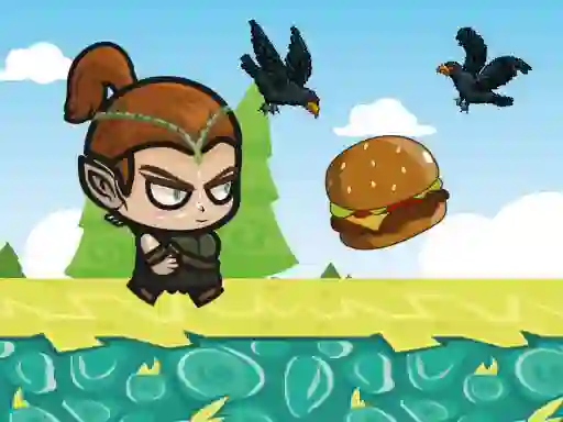 Burger Elf — безплатна онлайн игра