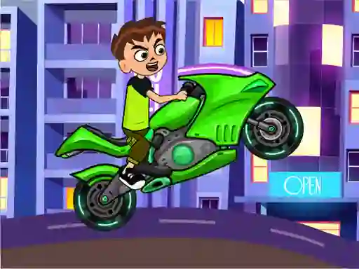 Ben 10 Racer punk — безплатна онлайн игра