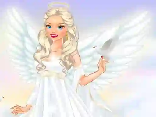 Sweet angel dress up — безплатна онлайн игра