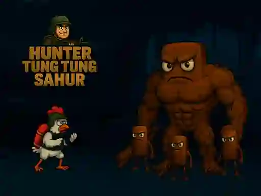 Hunter Tung Tung Sahur — безплатна онлайн игра