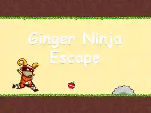 Ginger Ninja Escape — безплатна онлайн игра