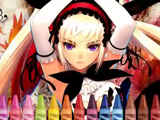 4GameGround Anime Manga Coloring — безплатна онлайн игра