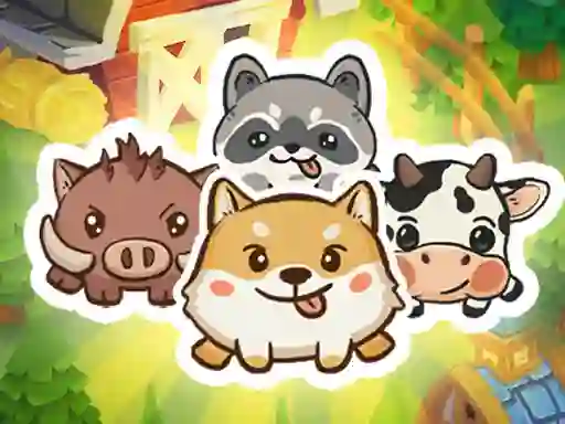 Animal Sort Cute Game Puzzle — безплатна онлайн игра