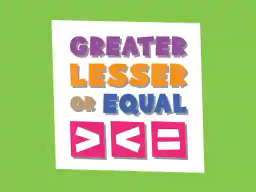 Greater Lesser Or Equal — безплатна онлайн игра