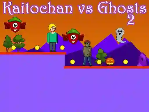 Kaitochan vs Ghosts 2 — безплатна онлайн игра