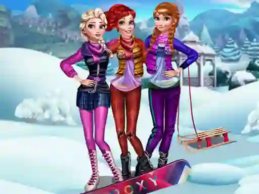 Girls Winter Fashion — безплатна онлайн игра