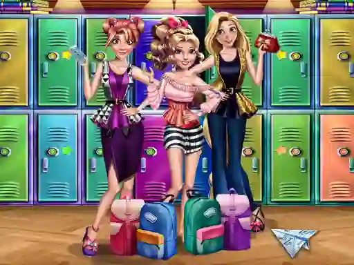 Princess Back To School — безплатна онлайн игра