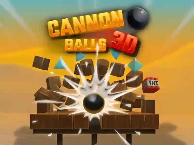 Cannon Balls 3D — безплатна онлайн игра