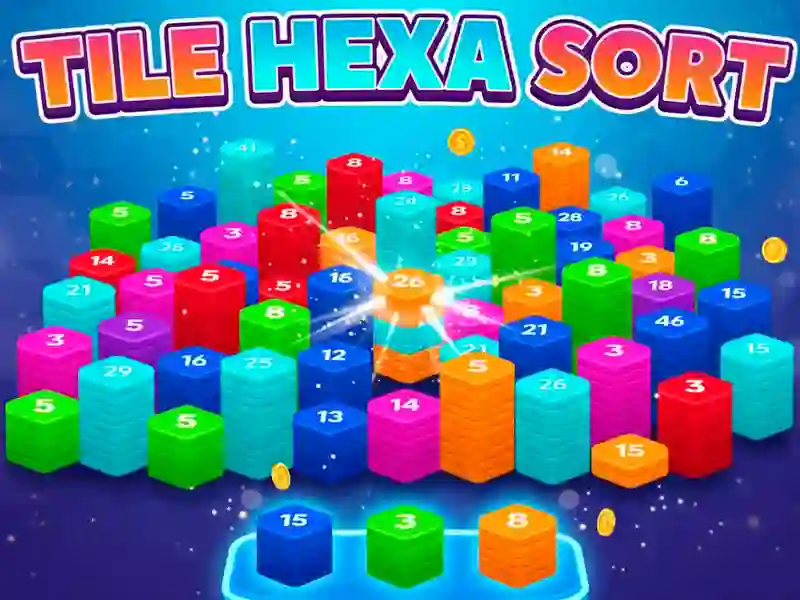 Tile Hexa Sort — безплатна онлайн игра